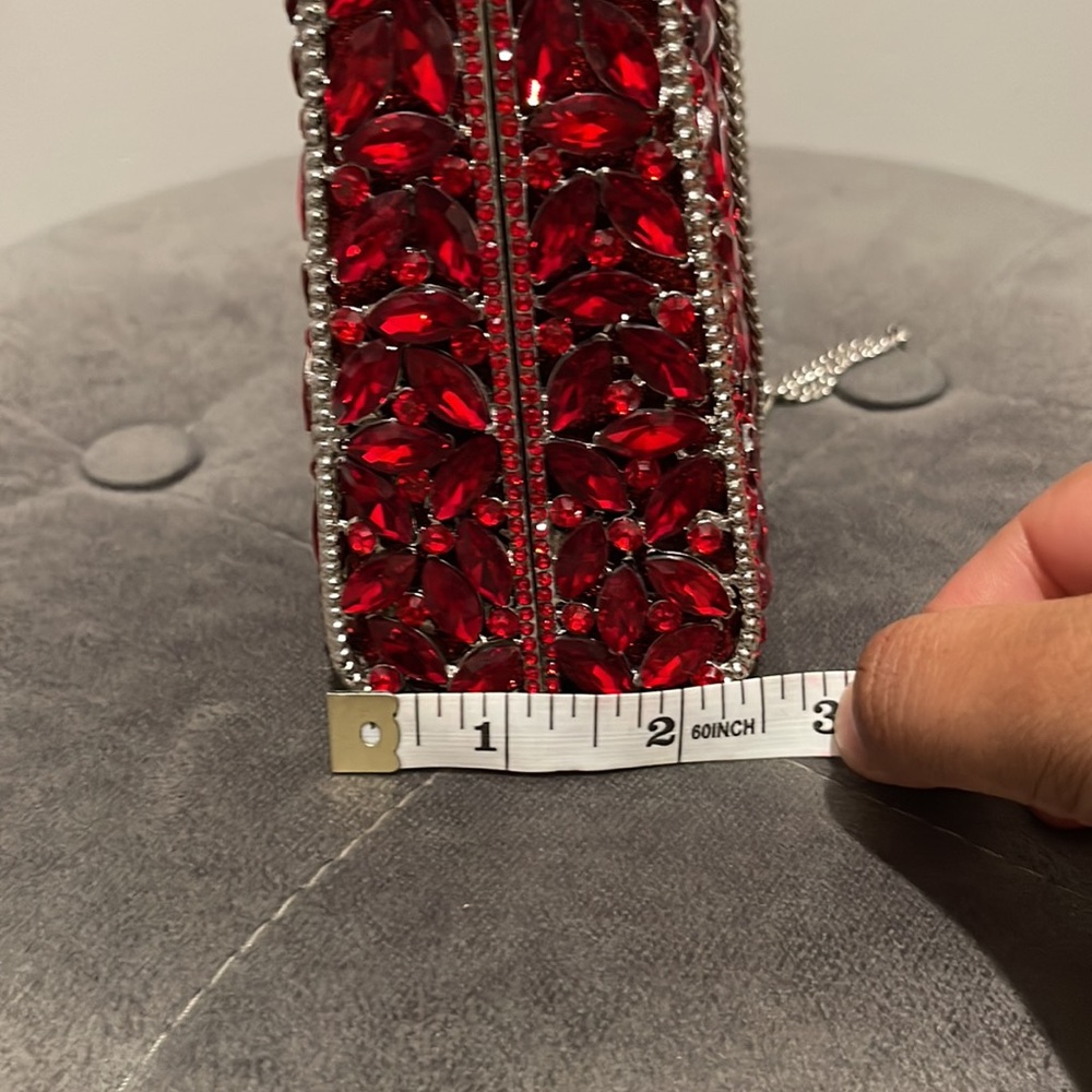 Ruby Red Clutch - Picture 9 of 10